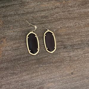 Kendra Scott purple Elle earrings